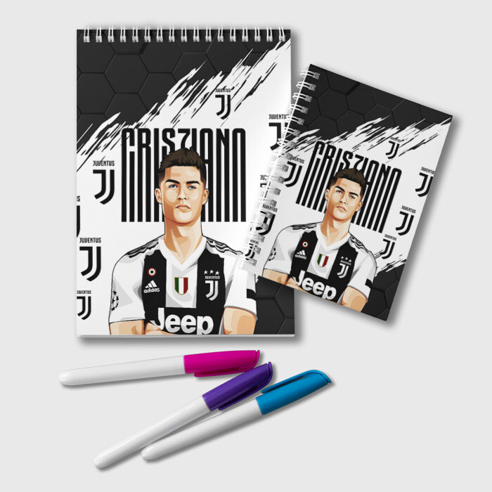 Блокнот КРИШТИАНУ РОНАЛДУ ЮВЕНТУС фото