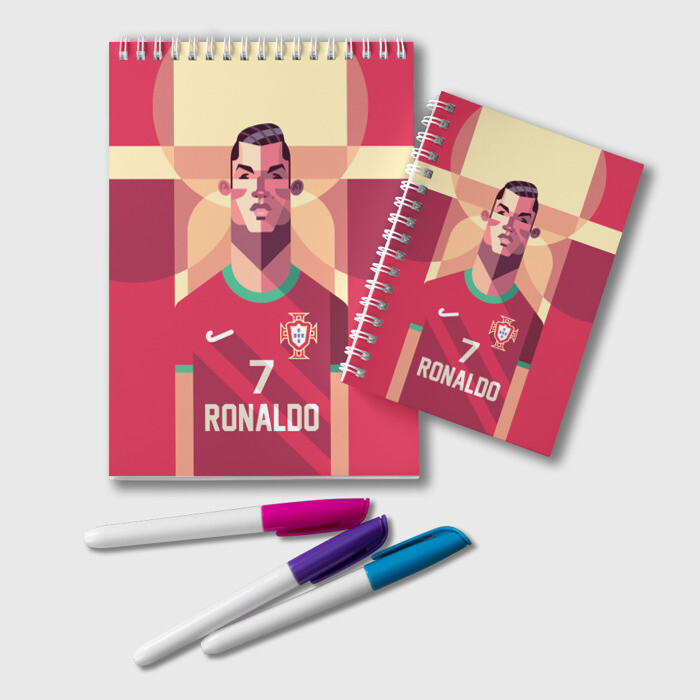 Блокнот Криштиану Роналду фото
