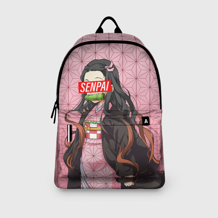 Рюкзак 3D SENPAI NEZUKO НЕЗУКО ПАТТЕРН фото