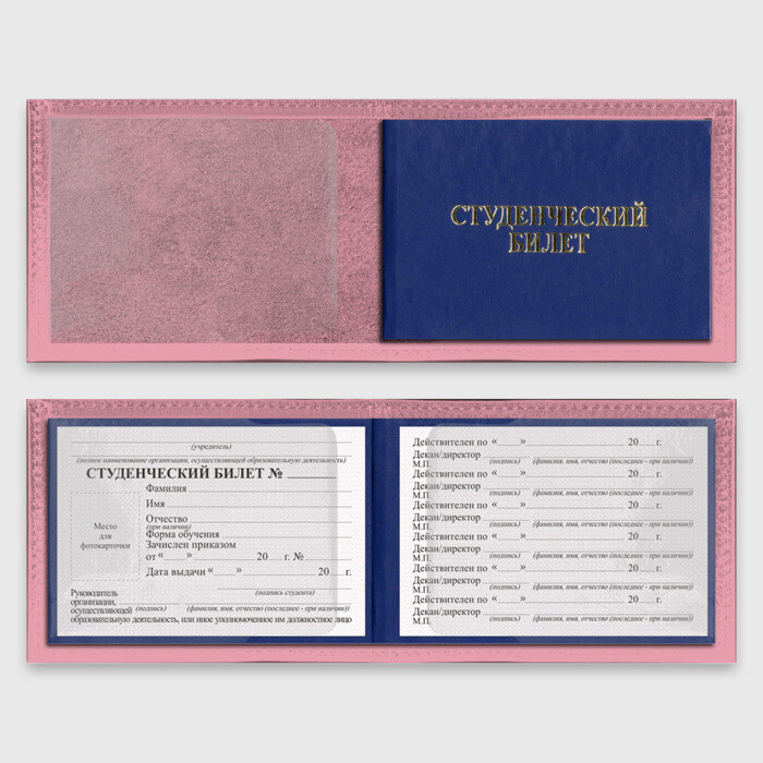 Обложка для студенческого билета Ведь если звезды зажигают фото