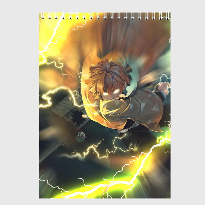 Скетчбук ZENITSU | ЗЕНИТСУ | ЛОГО (+спина) фото