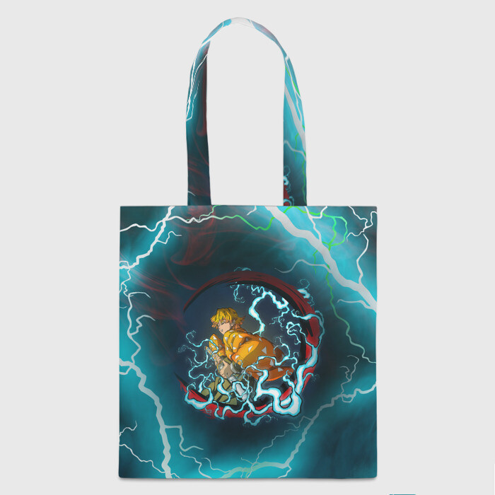 Шоппер 3D ZENITSU | ЗЕНИТСУ | ЛОГО (+спина) фото