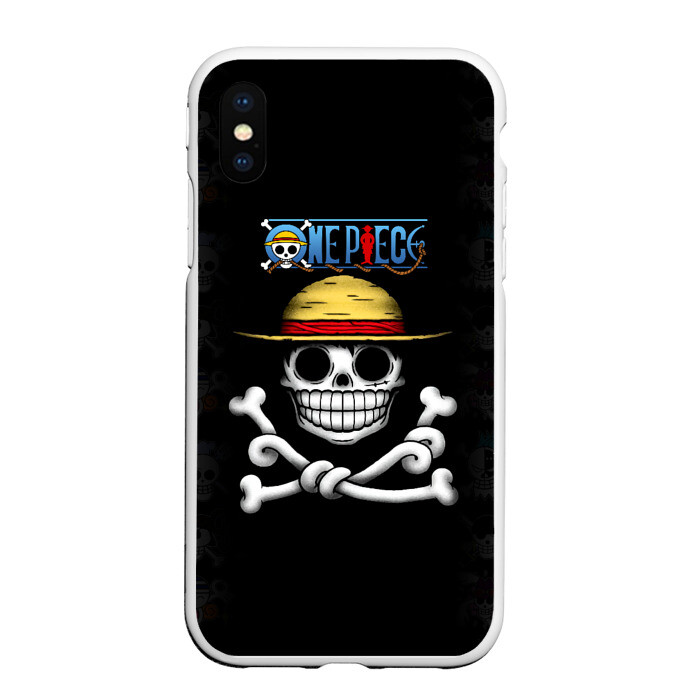 Чехол для iPhone XS Max матовый Пираты Соломенной Шляпы | One Piece фото