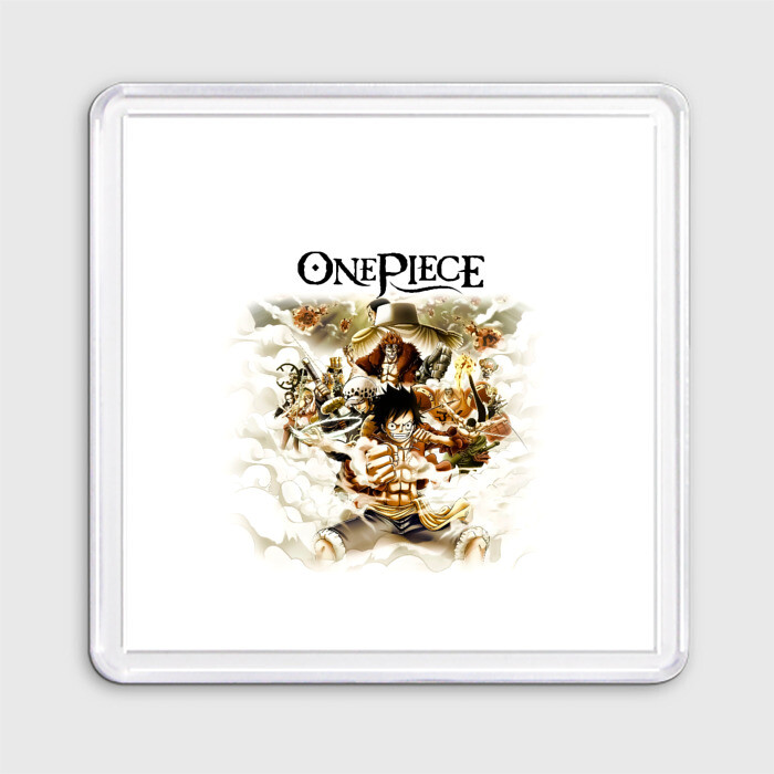 Магнит 55*55 One Piece. Большой куш фото