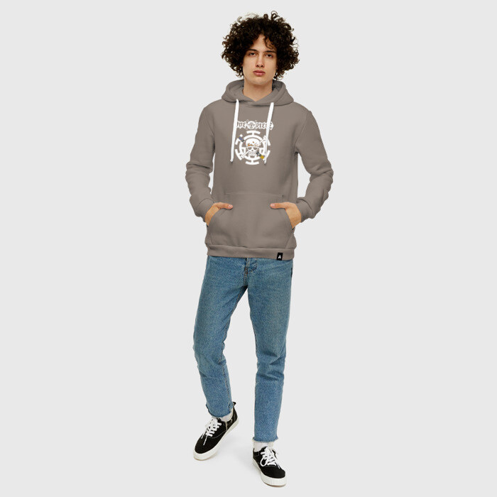 Мужская толстовка хлопок Эмблема Трафальгар Ло One Piece фото