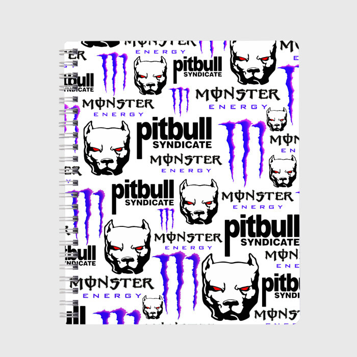 Тетрадь PITBULL SYNDICATE X MONSTER фото