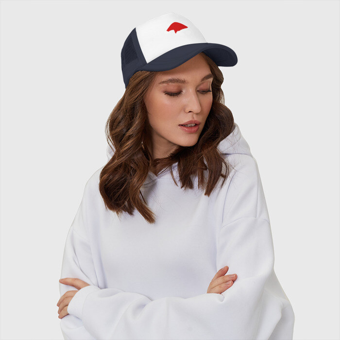 Кепка тракер с сеткой Alien Santa Claus фото