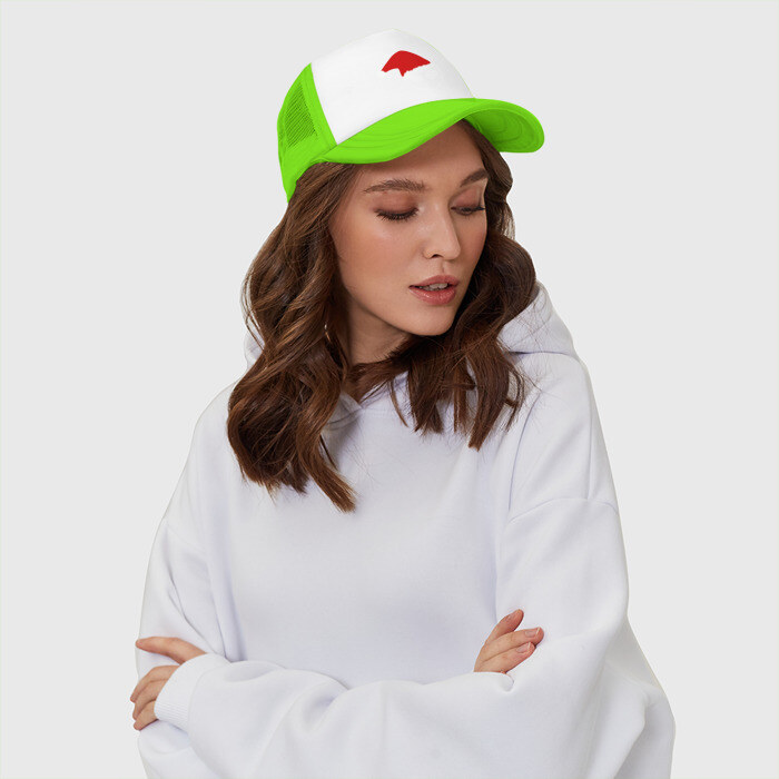 Кепка тракер с сеткой Alien Santa Claus фото