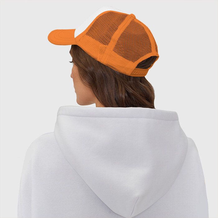 Кепка тракер с сеткой Alien Santa Claus фото