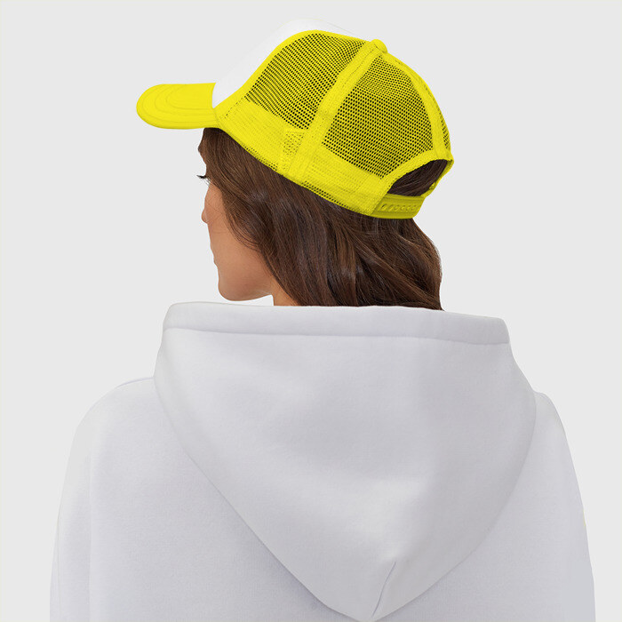 Кепка тракер с сеткой Alien Santa Claus фото